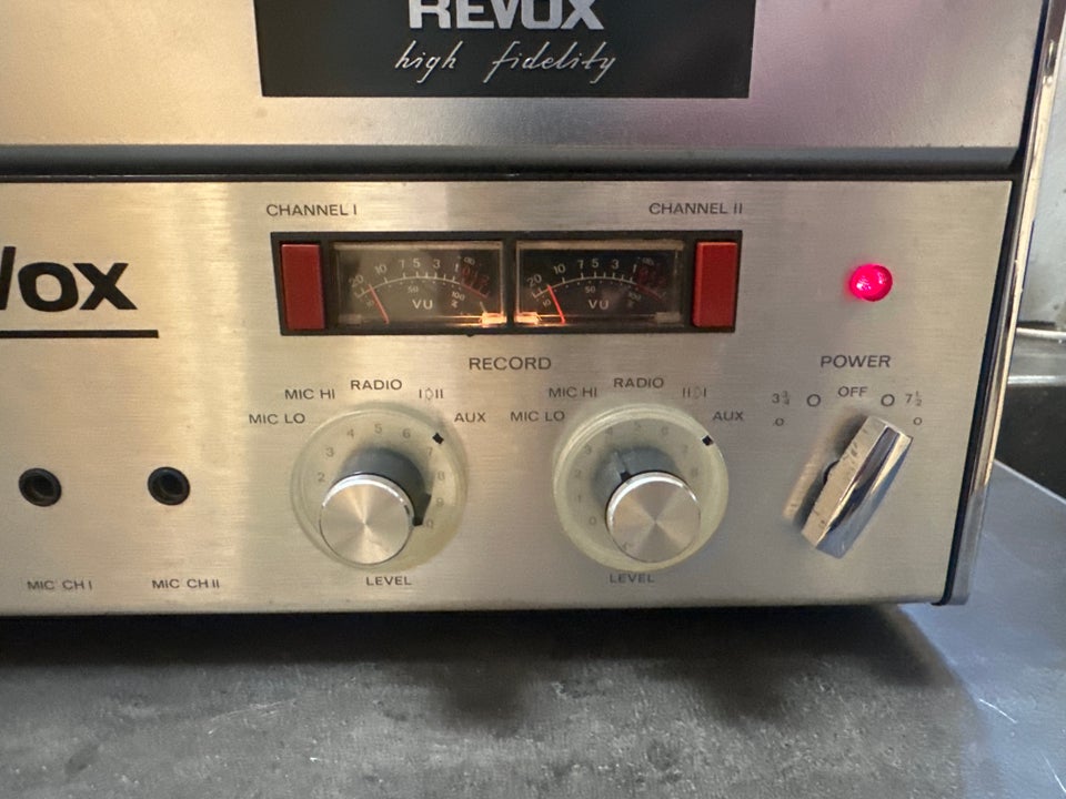 Spolebåndoptager, Revox, A-77