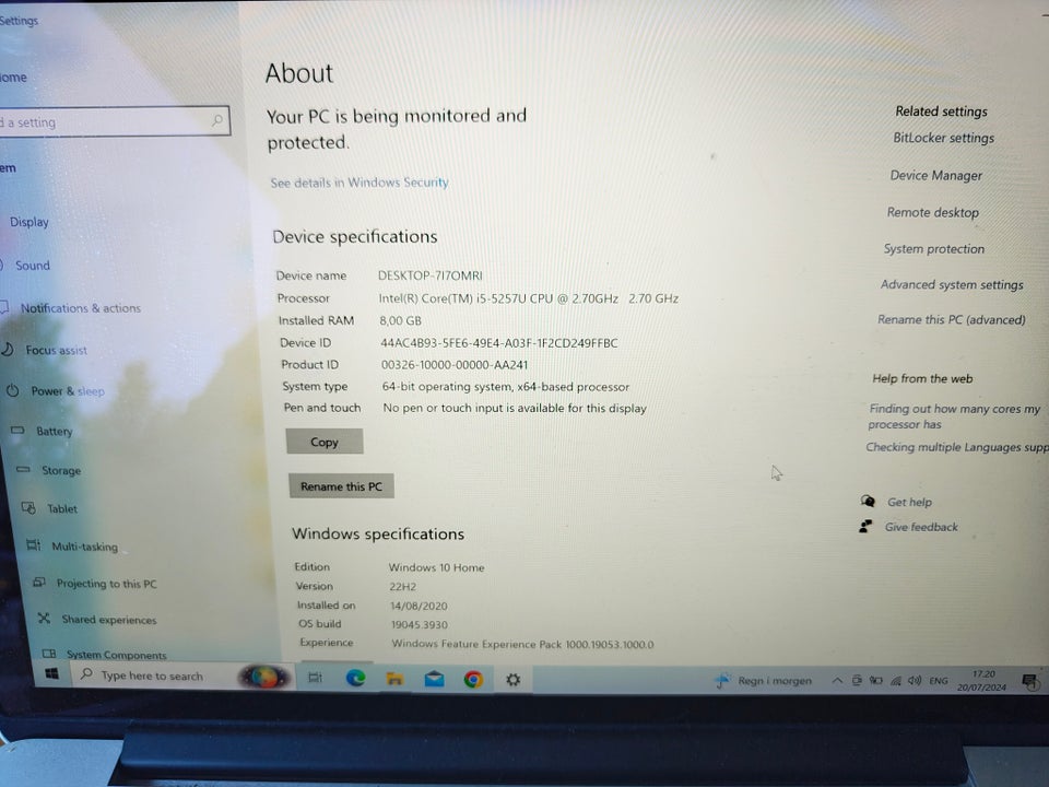 MacBook Pro 27 GHz 8 GB ram