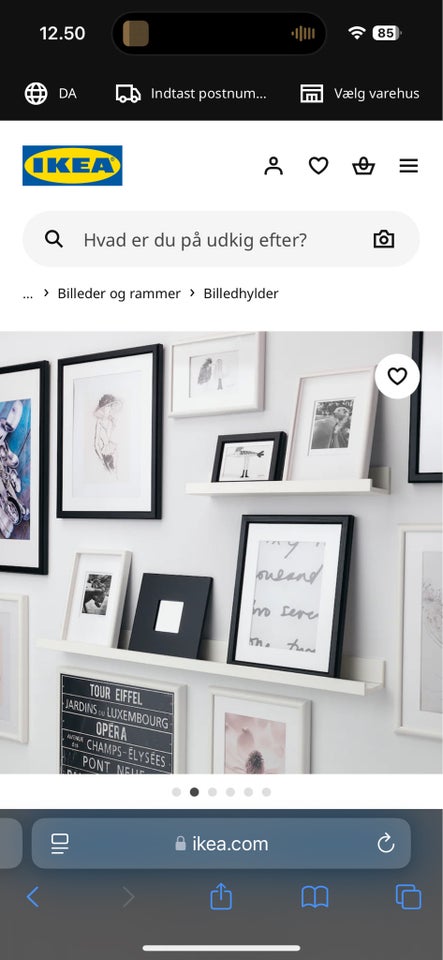 Billedehylde, Ikea