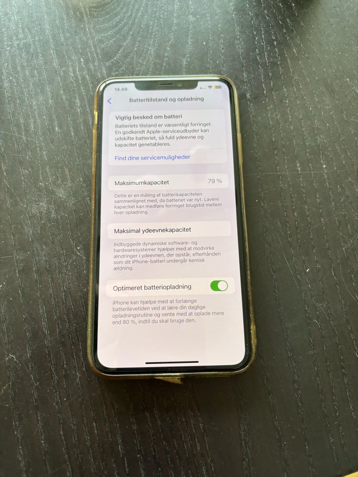 iPhone 11 Pro Max, 256 GB, guld