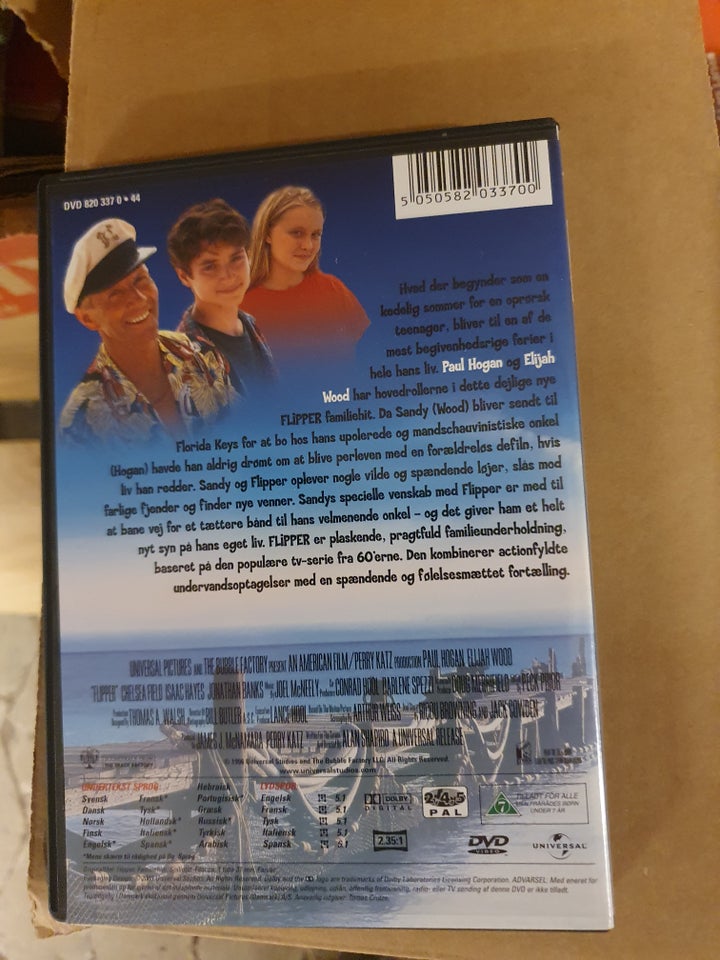 Flipper DVD familiefilm