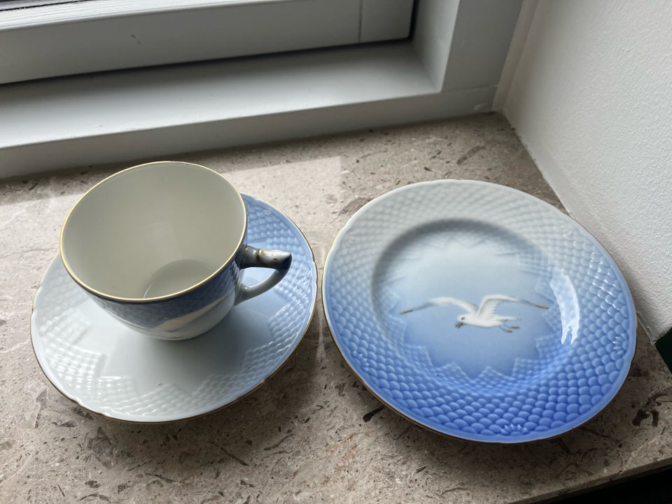 Porcelæn Kaffekop underkop og