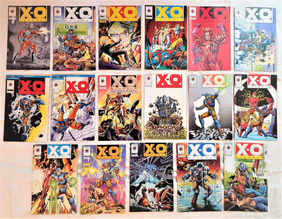 X-O MANOWAR vol 1 – 1992-96