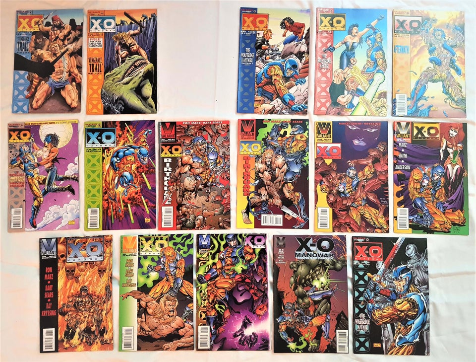 X-O MANOWAR vol 1 – 1992-96