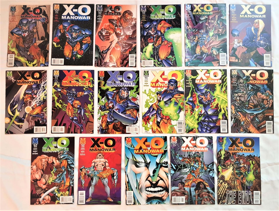 X-O MANOWAR vol 1 – 1992-96