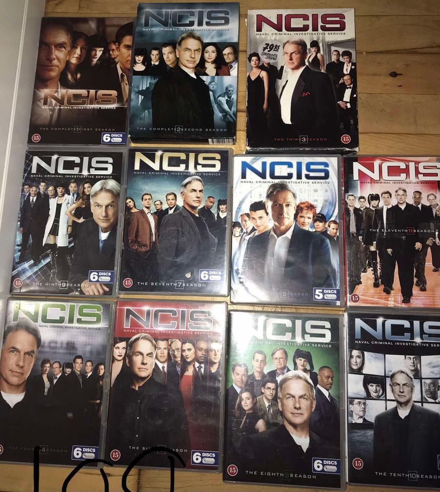 NCIS BOX SET 1 TIL 11, DVD, TV-serier