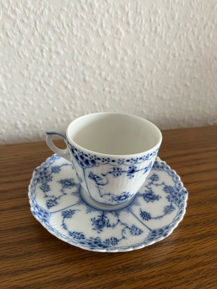 Porcelæn Kop og tallerken Royal