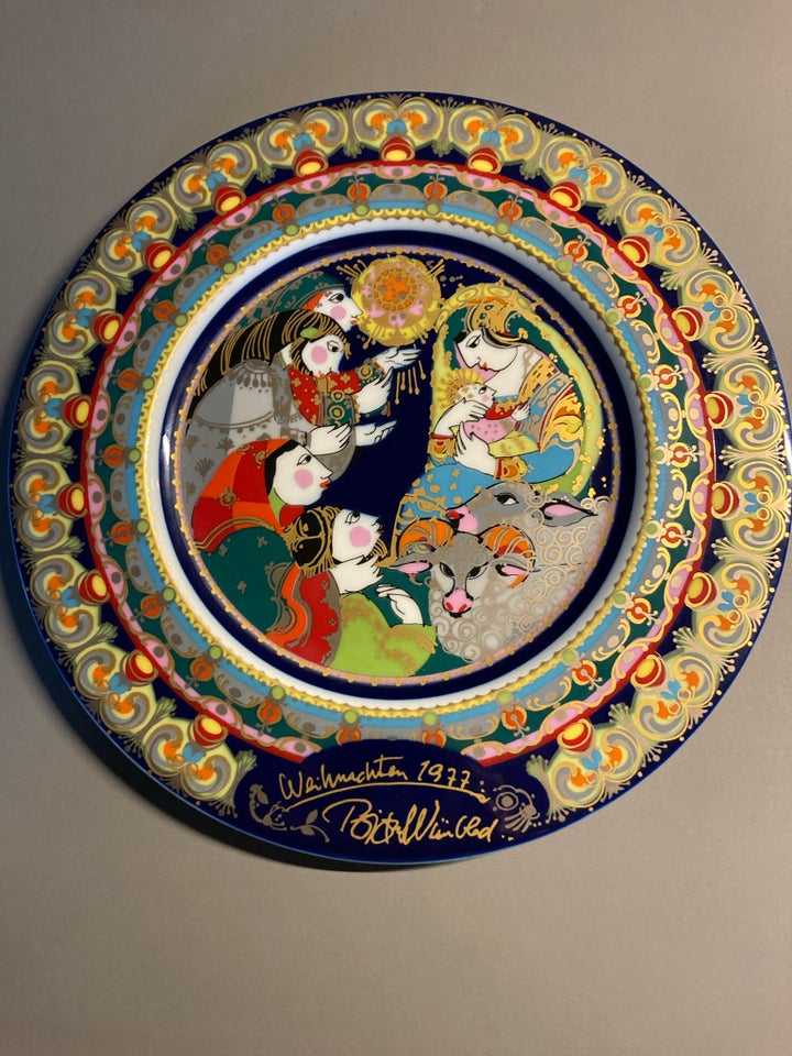 Porcelæn, Juletallerken, Bjørn