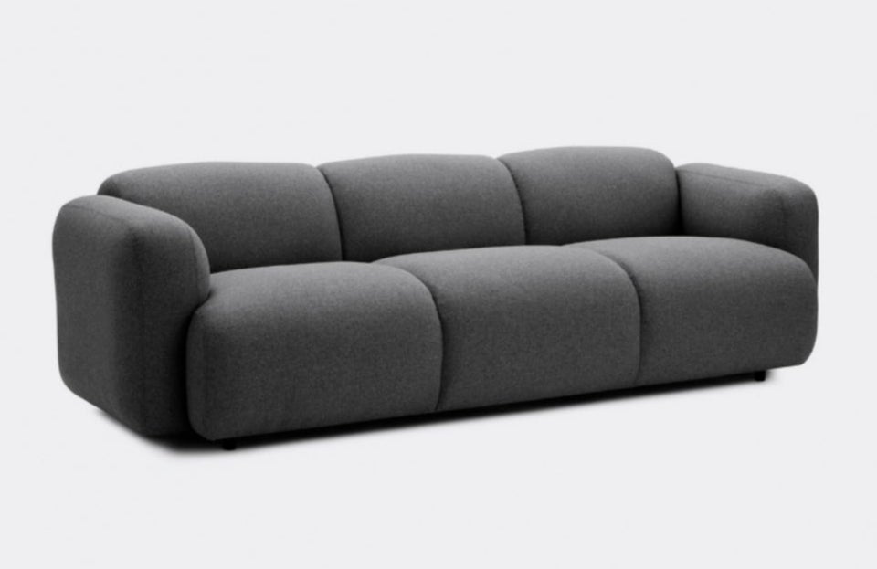 Sofa uld 3 pers