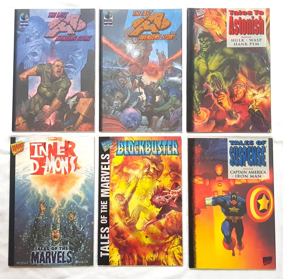 MARVEL single issues – løssalg 1