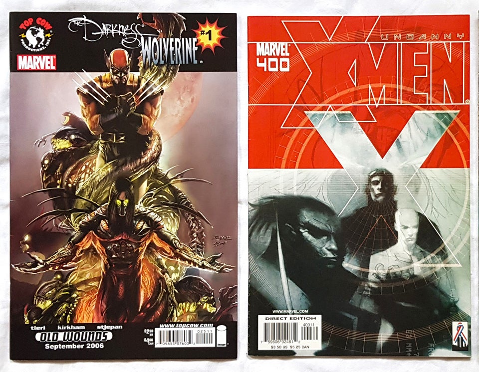 MARVEL single issues – løssalg 1