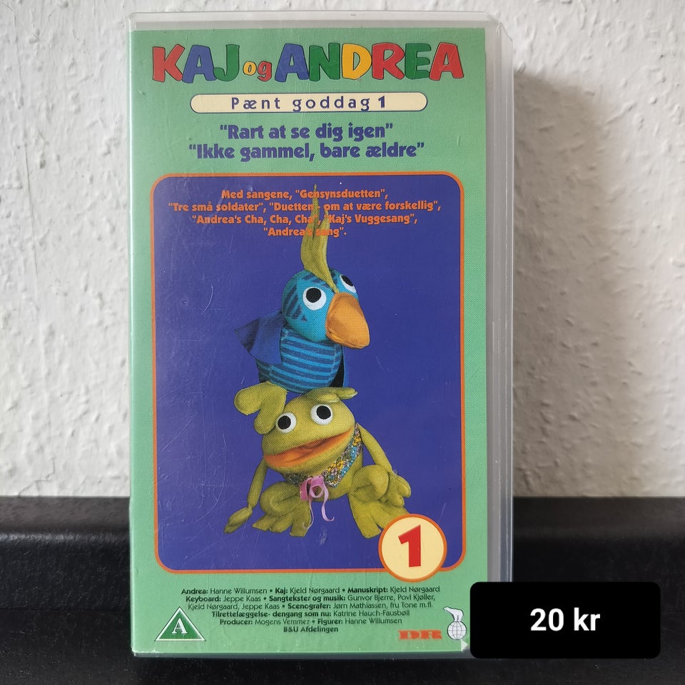 Anden genre, Blandede VHS Film (5)