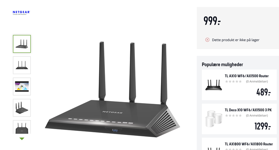 Router, wireless, Netgear R6800