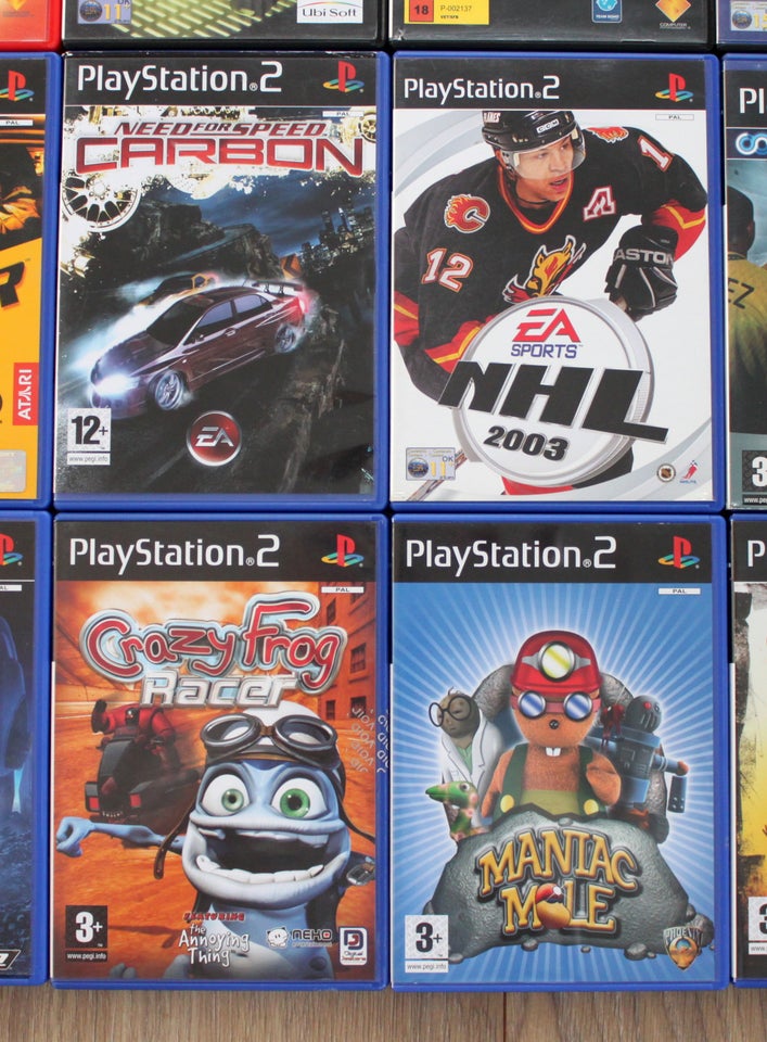 24 stk Playstation 2 spil PS2