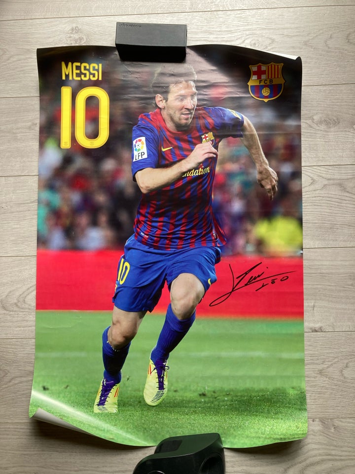 Fodboldplakat motiv: Messi