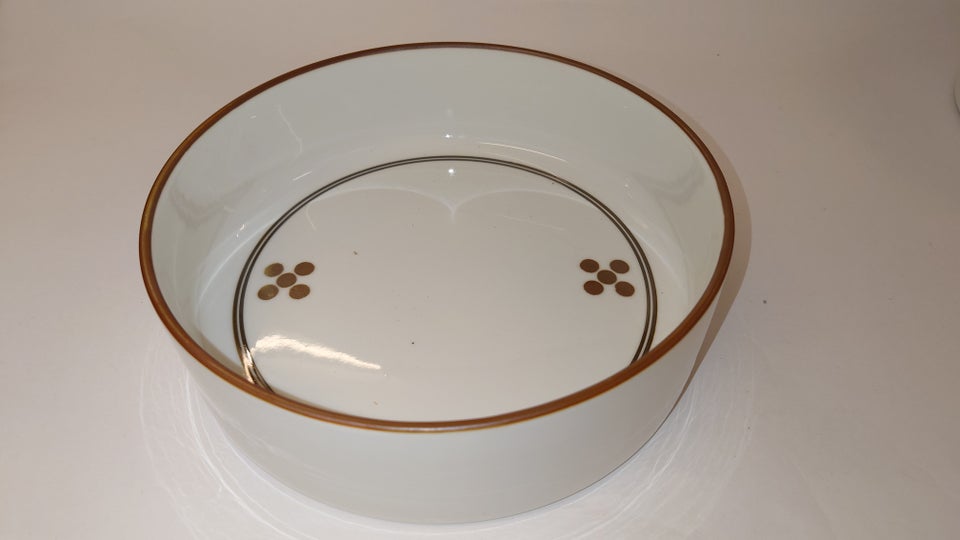 Porcelæn, Brun Domino, Royal