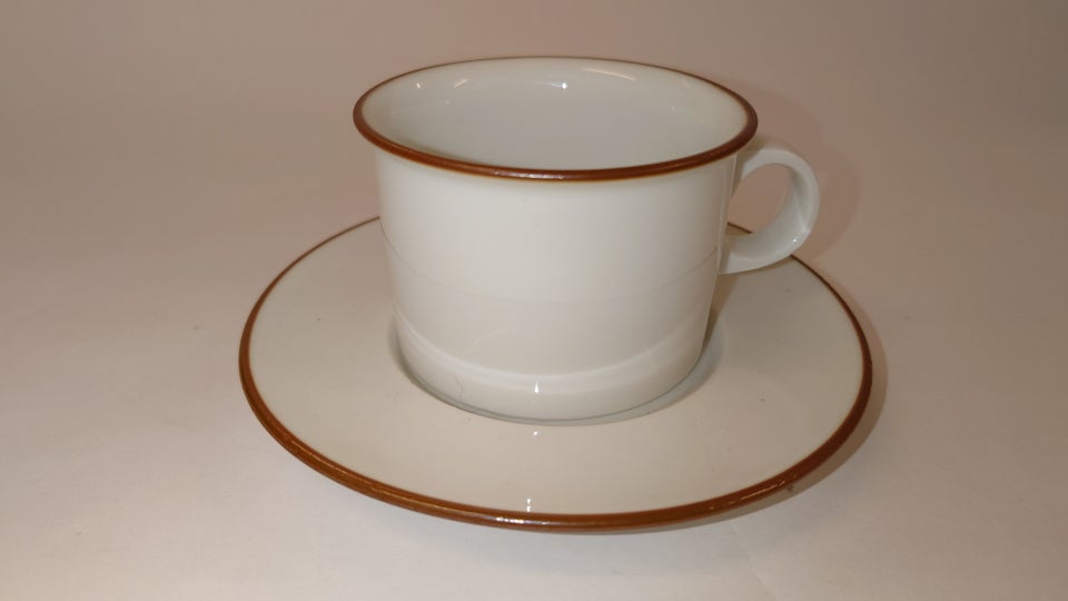 Porcelæn, Brun Domino, Royal