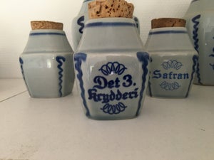 Porcelæn Krydderikrukker