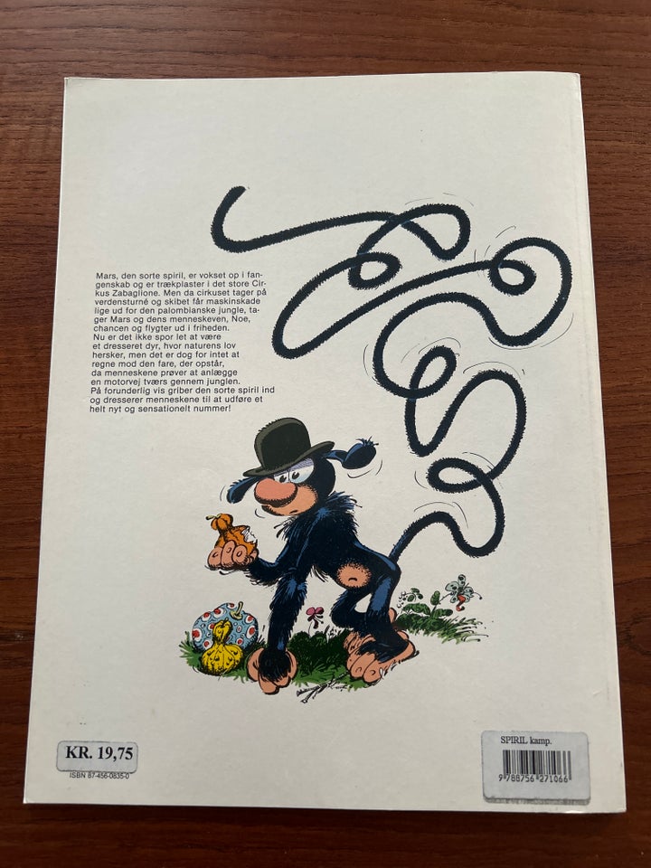 Den sorte spiril, Franquin,