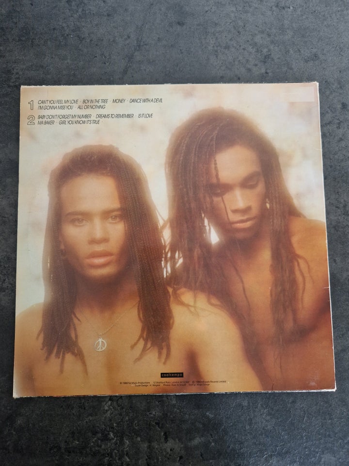 LP, Milli Vanilli , All or nothing