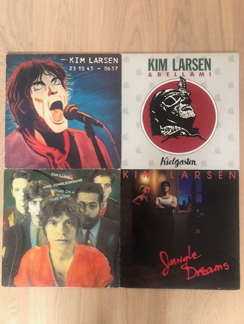 LP, Kim Larsen x 4, 4 titler