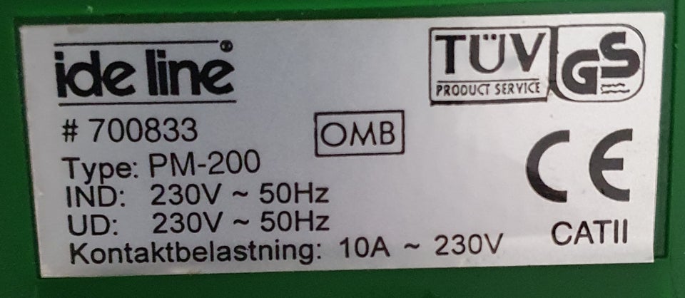 Energimåler Idé Line