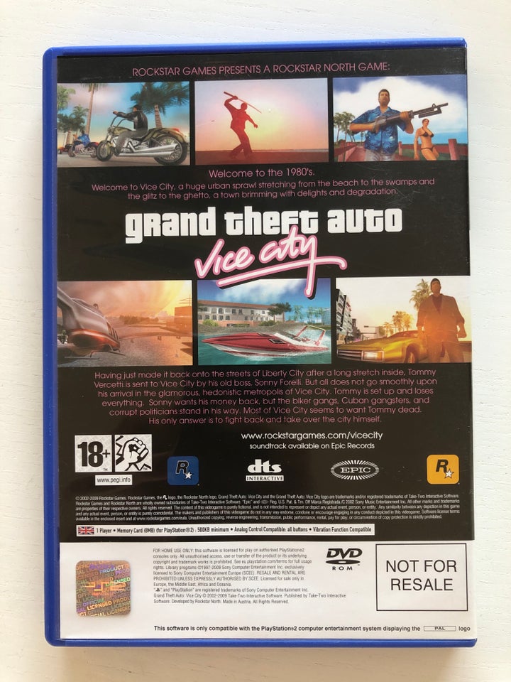 GTA - Grand Theft Auto - Vice City,