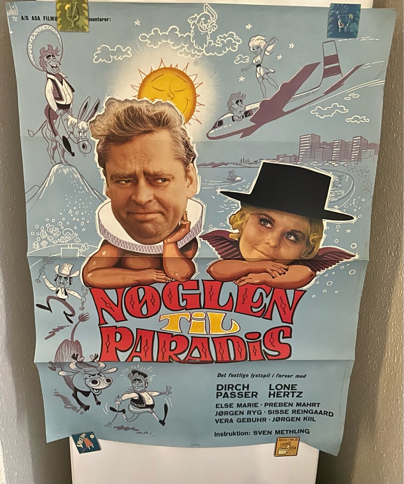 Filmplakat Nøglen til Paradis b: