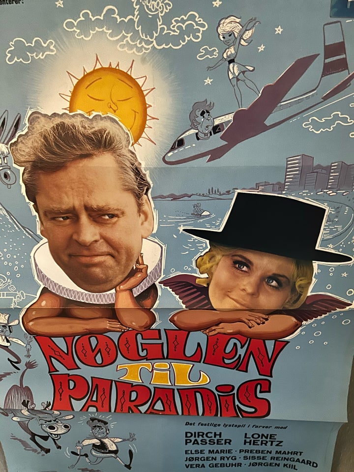 Filmplakat Nøglen til Paradis b: