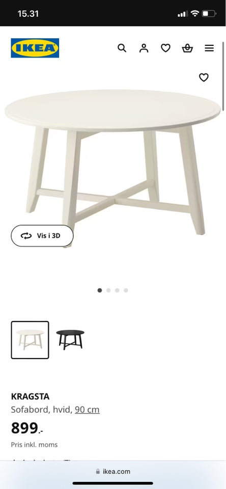 Sofabord, Ikea