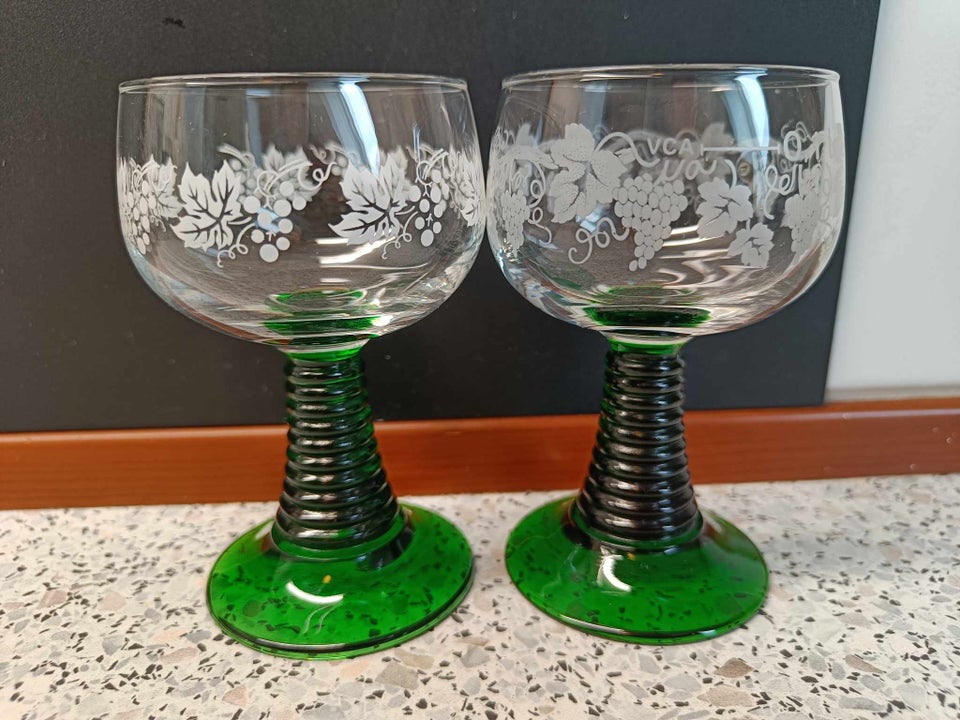 Glas, Rømerglas, vinglas