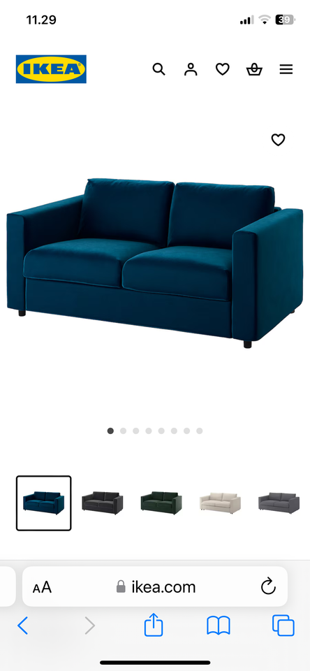 Sovesofa Vimle b: 190 l: 241