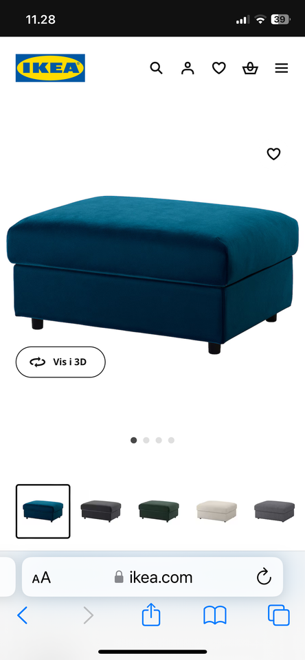 Sovesofa Vimle b: 190 l: 241