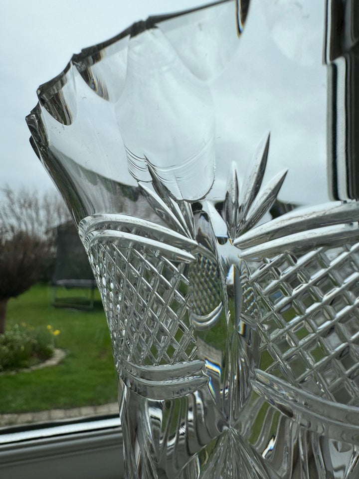 Glas Krystal vase