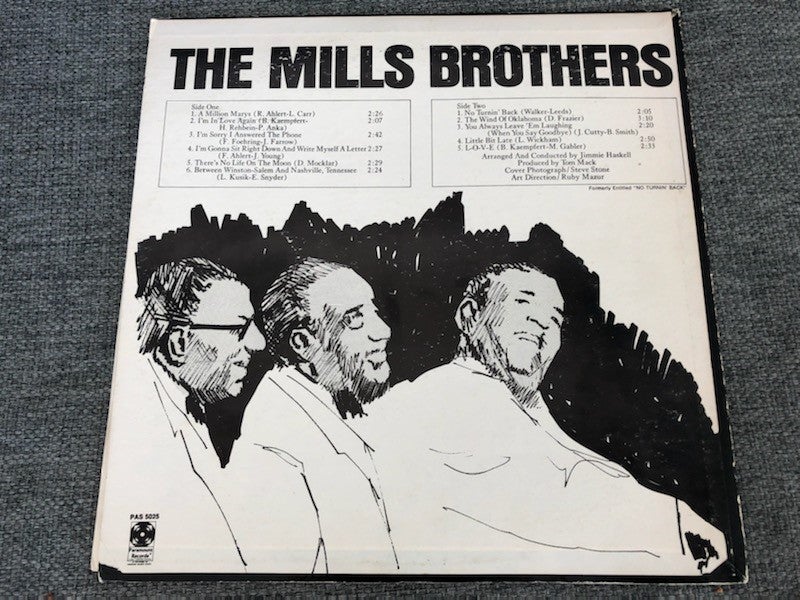 LP, The Mills Brothers, I'm Sorry I