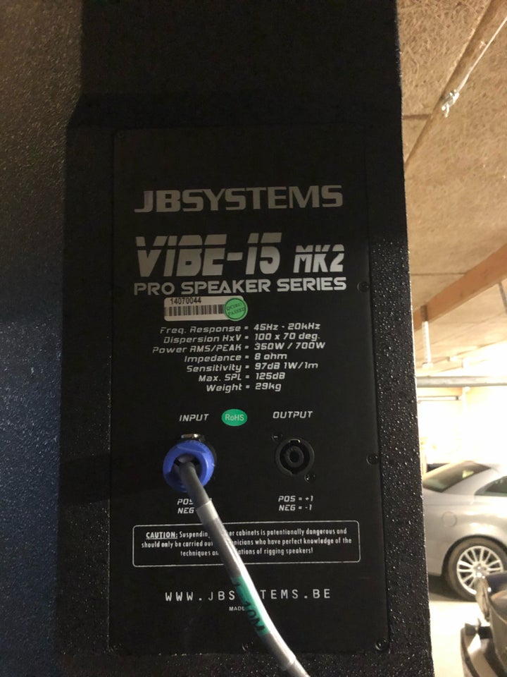 Højtaler sæt, JB Systems