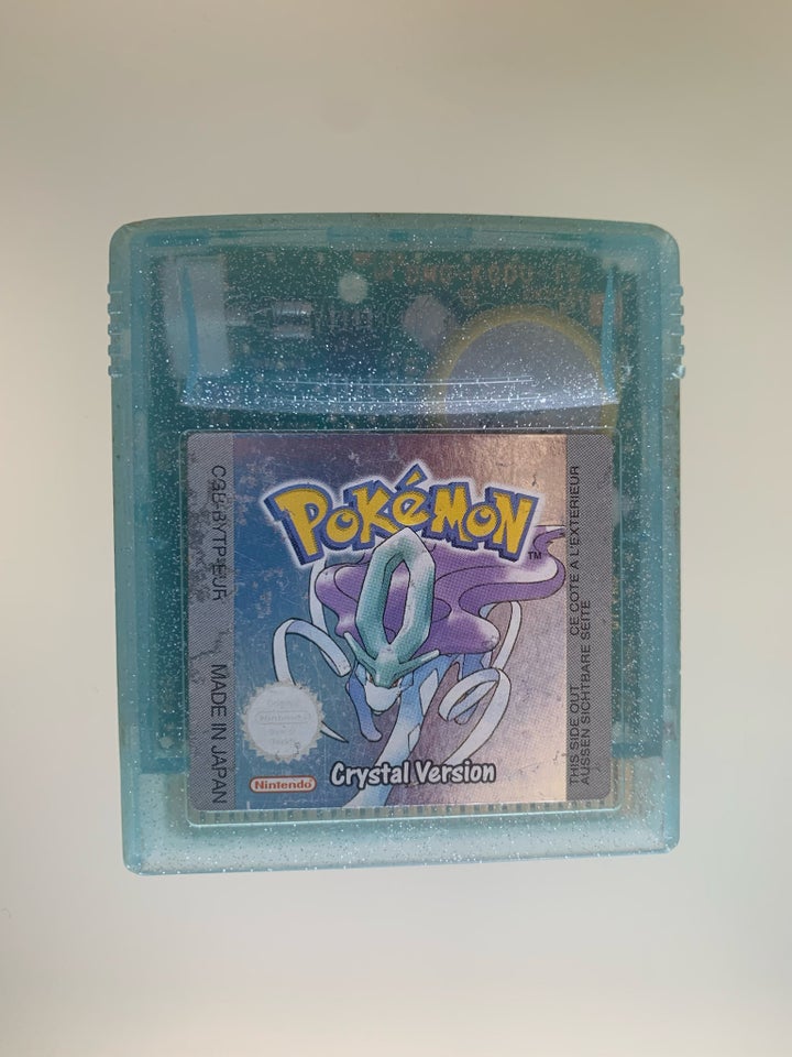 Pokemon Crystal, Gameboy Color,