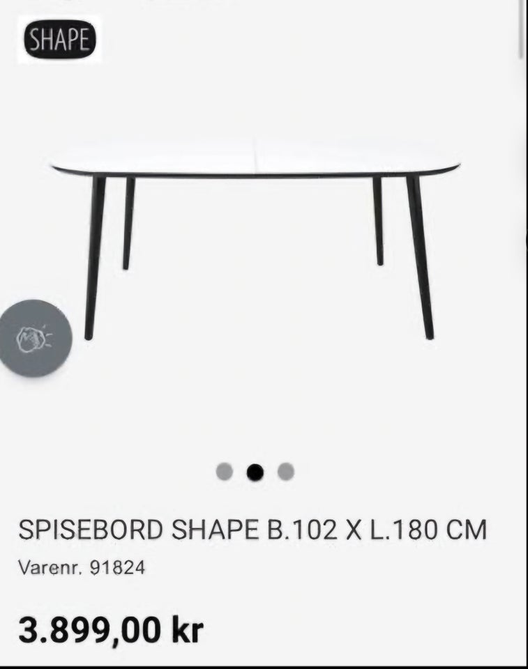 Spisebord