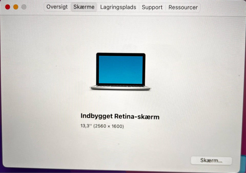 MacBook Pro A1502 27