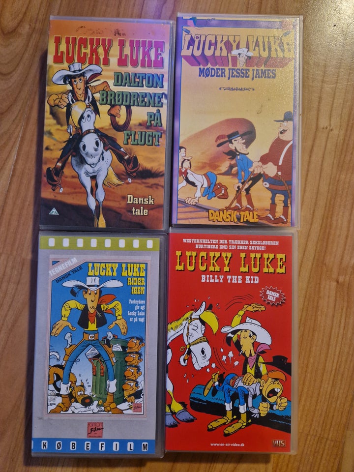 Animation, VHS LUCKY LUKE