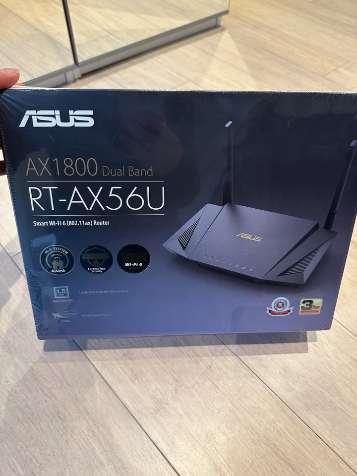 Router, Asus AX 1800, Perfekt