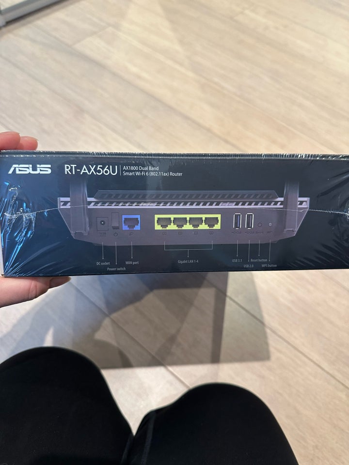 Router, Asus AX 1800, Perfekt