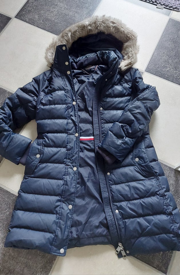 Dynejakke, str. 38, Tommy Hilfiger