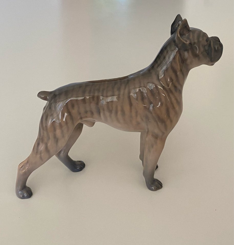 Porcelæn Porcelænsfigur hund