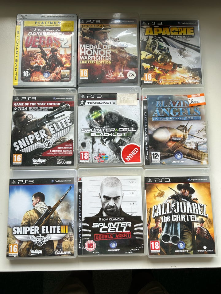 Diverse spil til PS3 PS3 anden