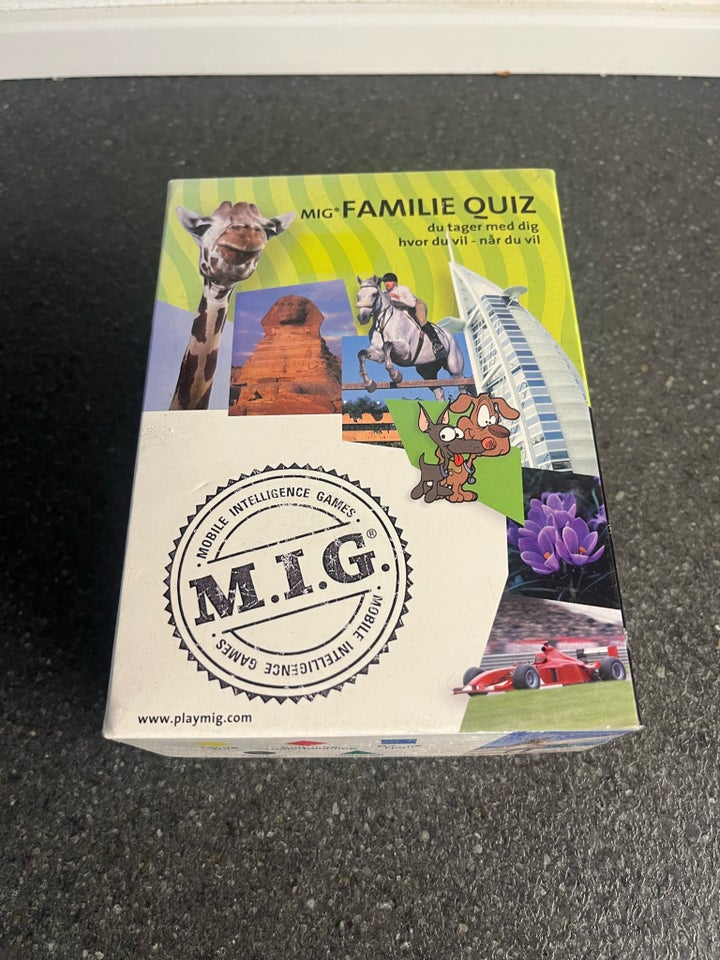 M.i.g, Familie, quizspil