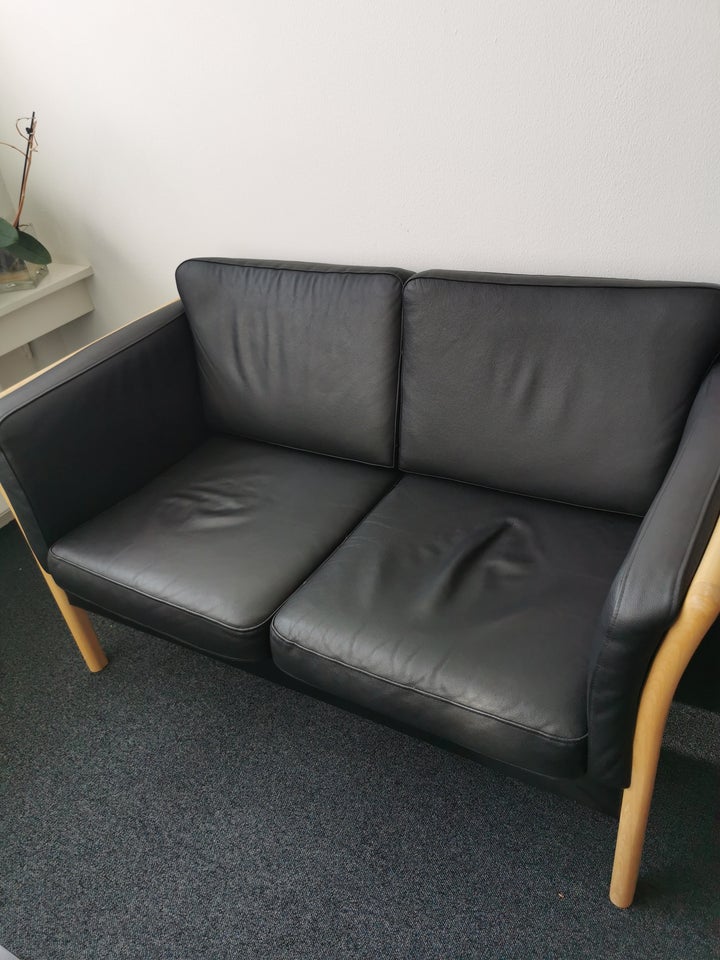 Sofa læder 2 pers