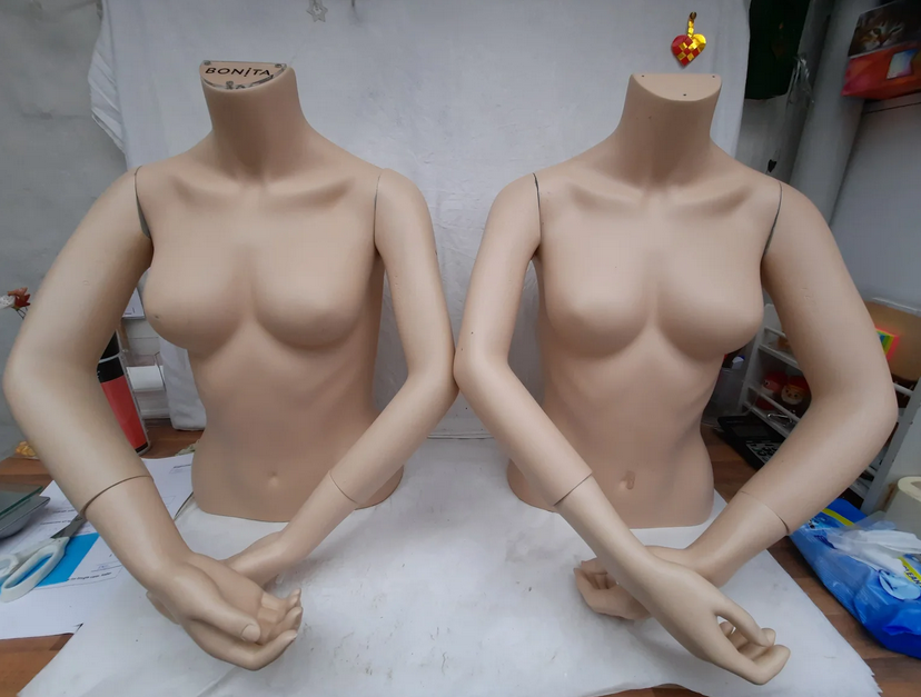 2 MANNEQUINDUKKER