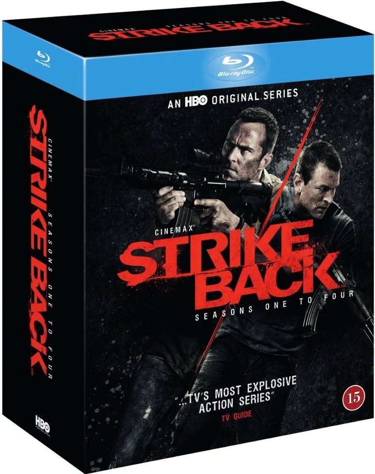 Strike Back 1 - 4, Blu-ray, action