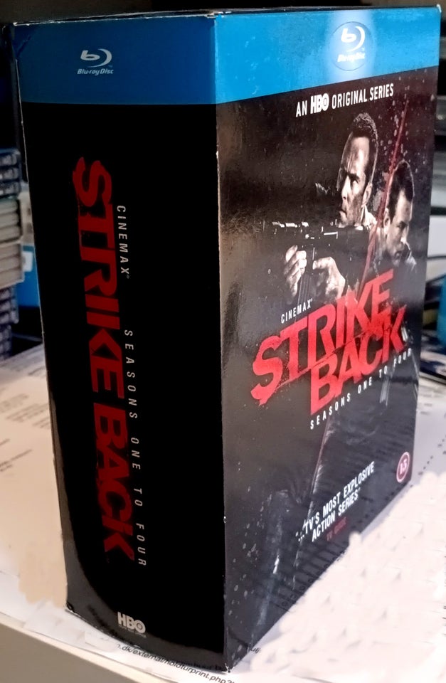 Strike Back 1 - 4, Blu-ray, action